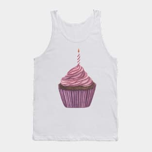 Purple cupcake Tank Top